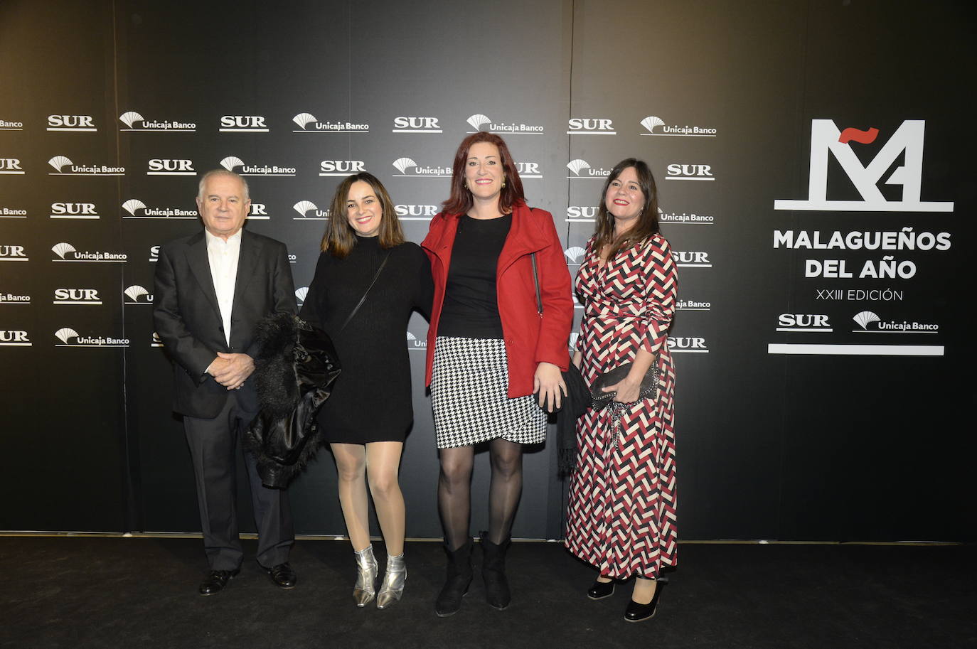 Invitados en el photocall de los premios Malagueños del Año 2022. 