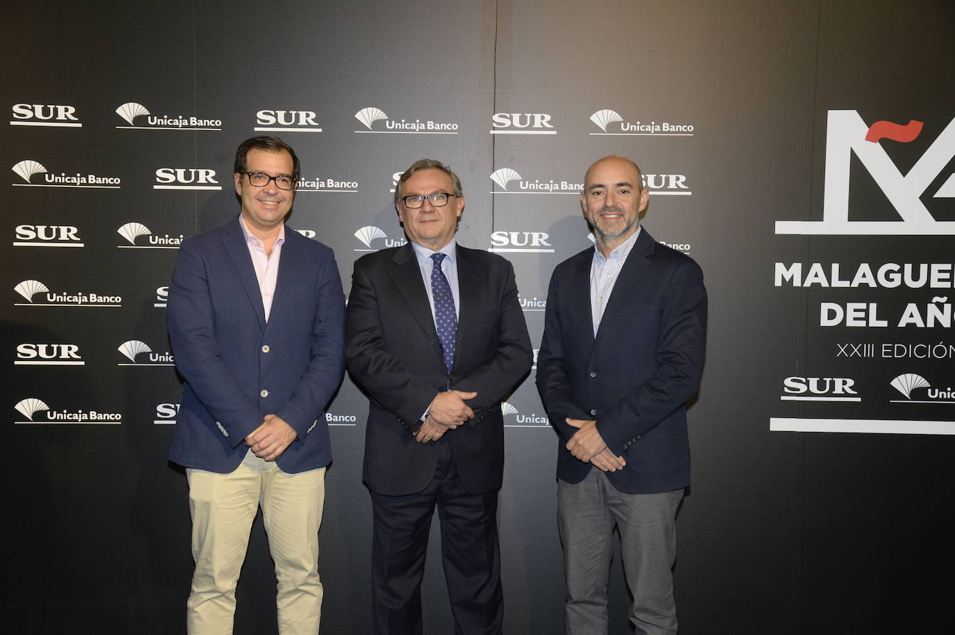 Invitados en el photocall de los premios Malagueños del Año 2022. 