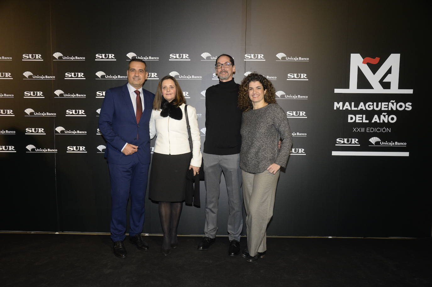 Invitados en el photocall de los premios Malagueños del Año 2022. 