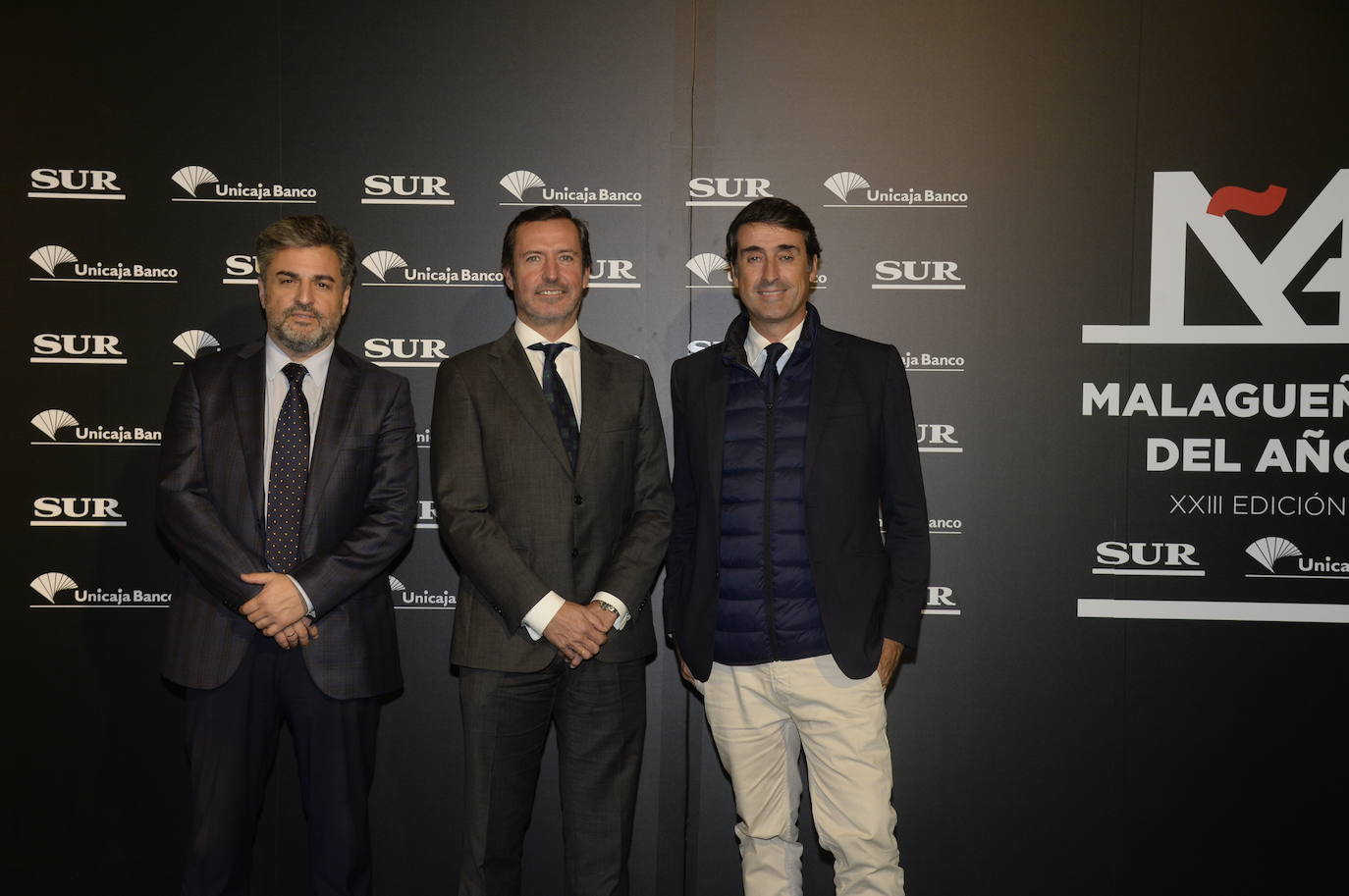 Invitados en el photocall de los premios Malagueños del Año 2022. 