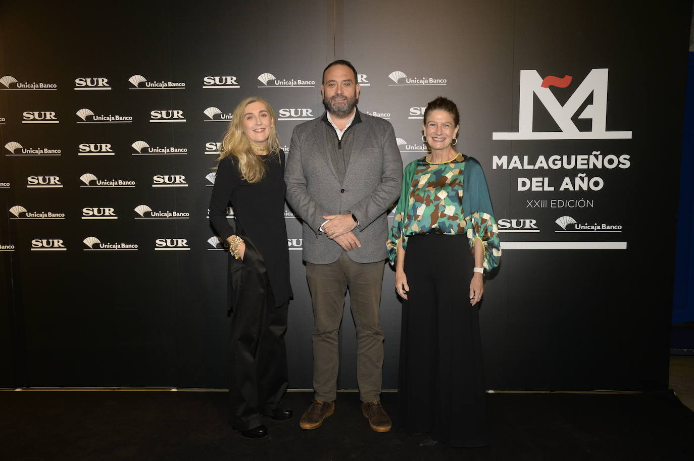 Invitados en el photocall de los premios Malagueños del Año 2022. 