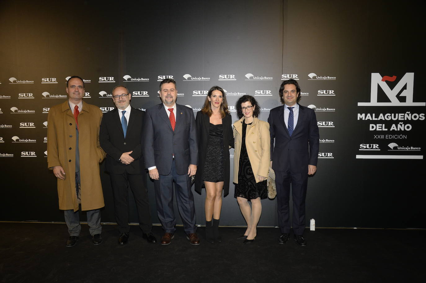 Invitados en el photocall de los premios Malagueños del Año 2022. 