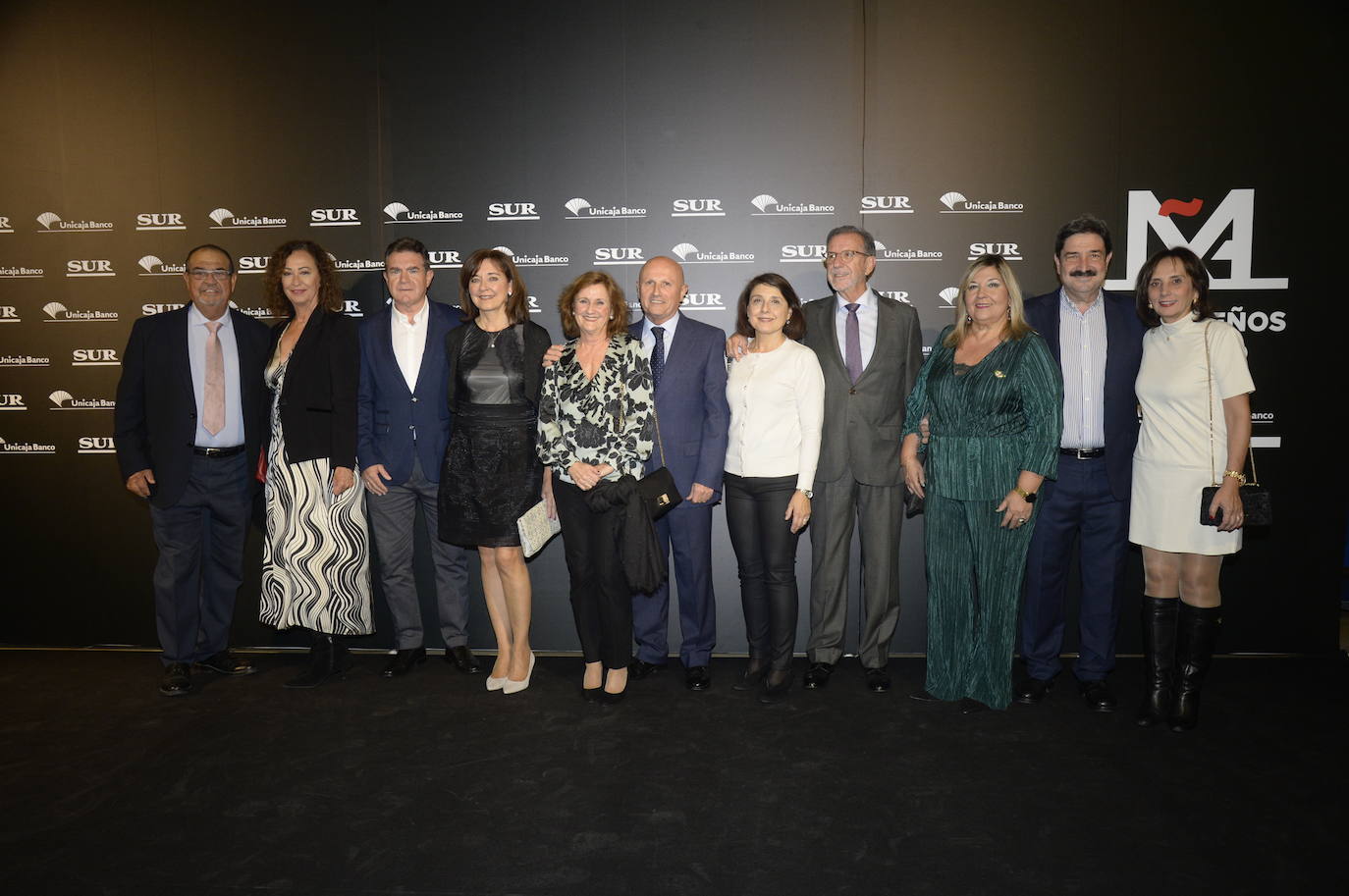 Invitados en el photocall de los premios Malagueños del Año 2022. 