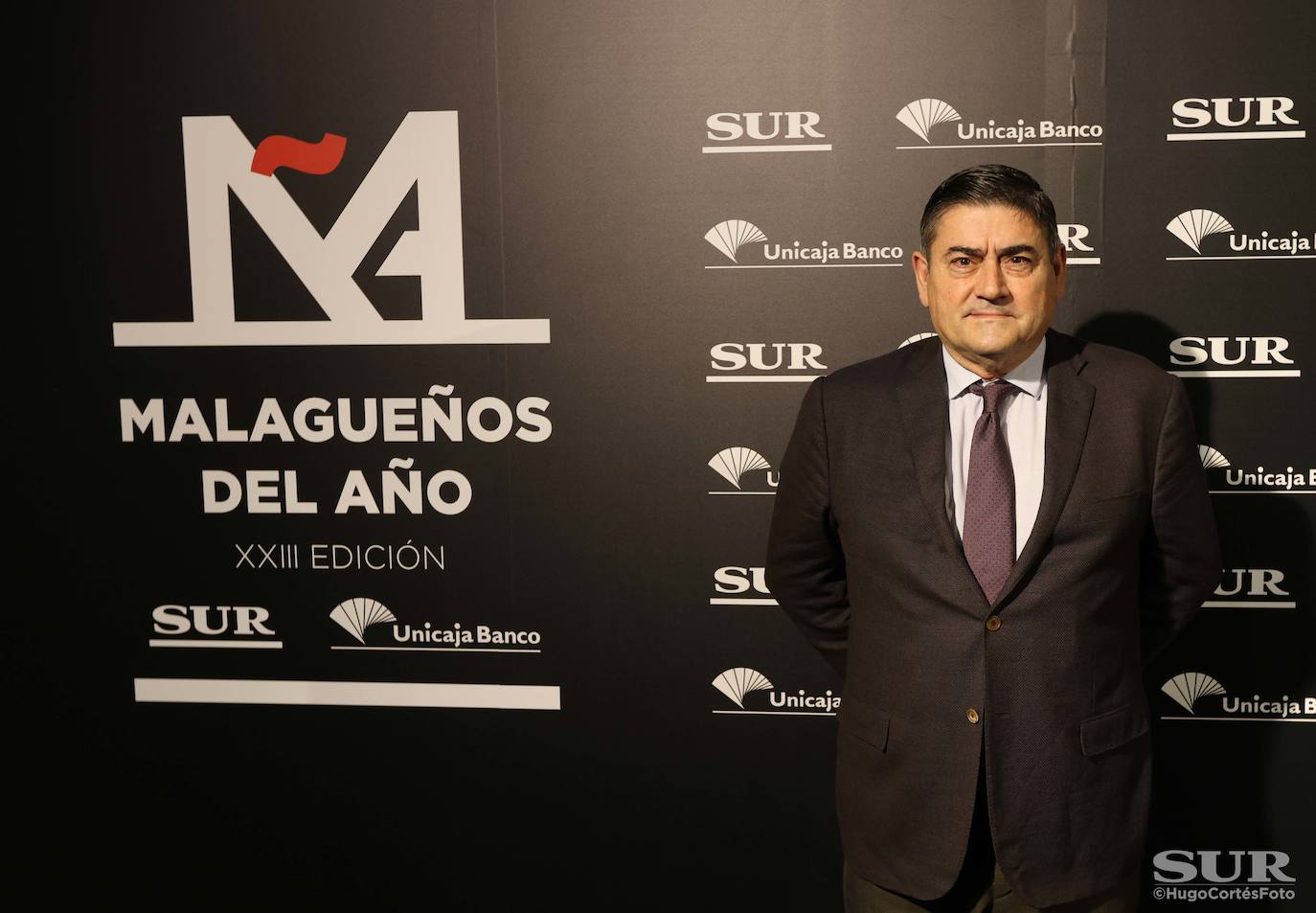 Invitados en el photocall de los premios Malagueños del Año 2022. 