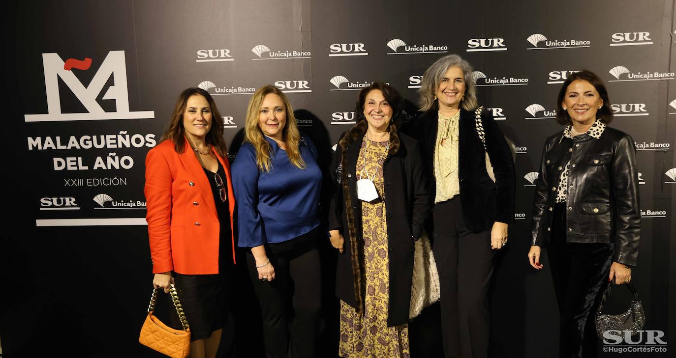 Invitados en el photocall de los premios Malagueños del Año 2022. 