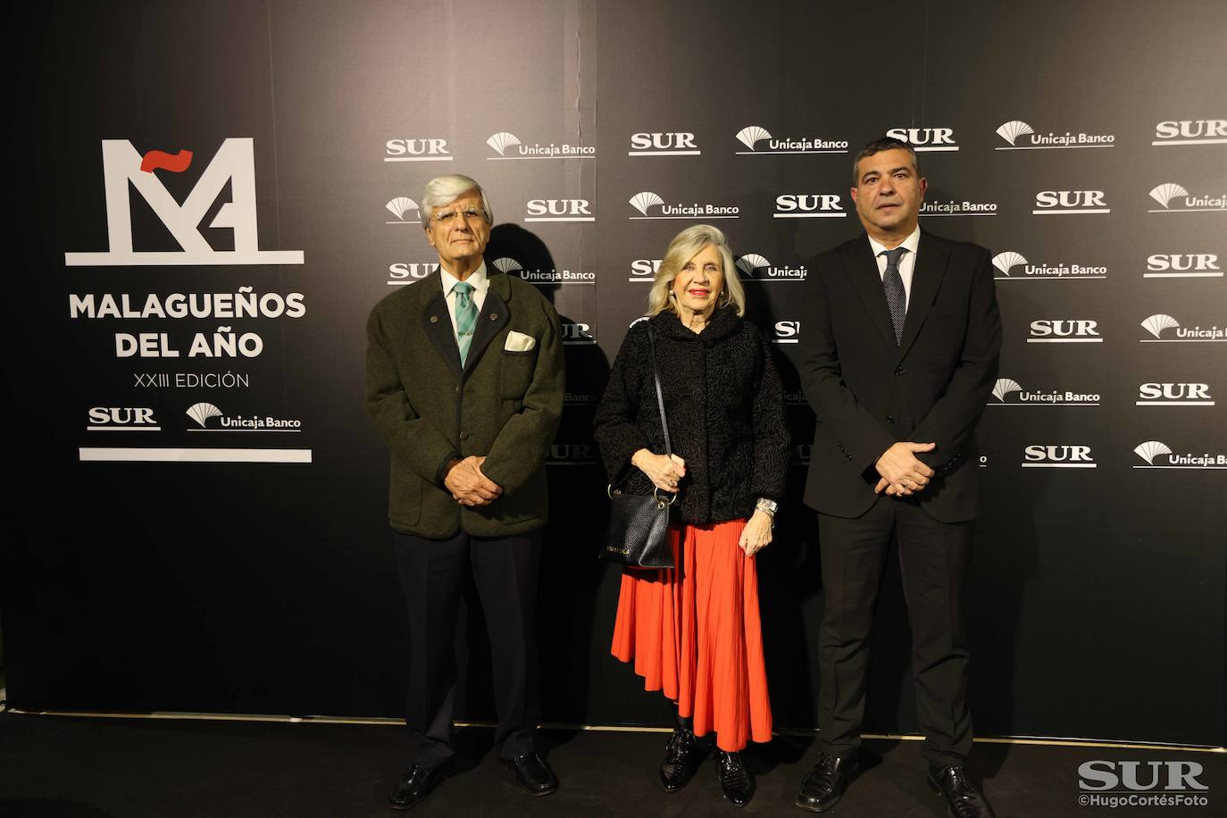 Invitados en el photocall de los premios Malagueños del Año 2022. 