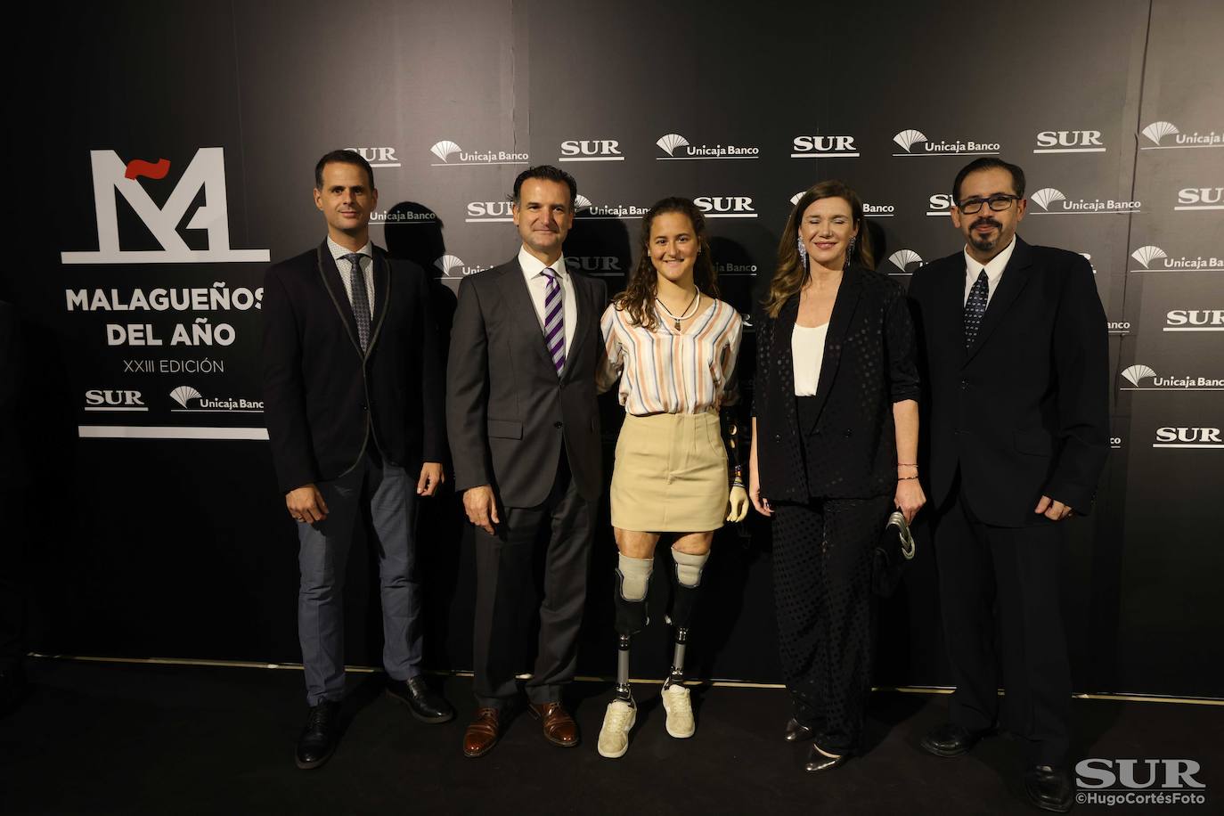 Invitados en el photocall de los premios Malagueños del Año 2022. 