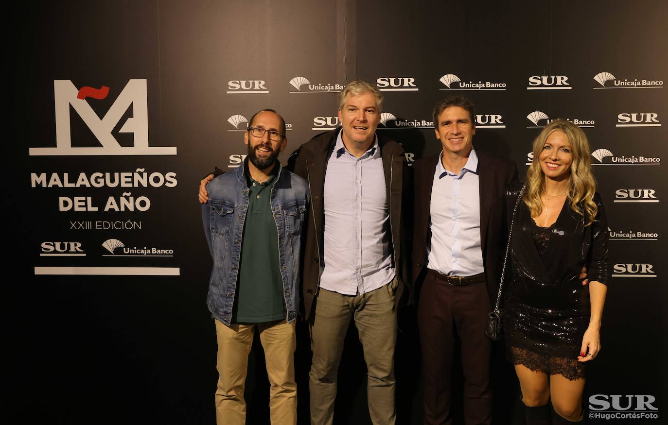 Invitados en el photocall de los premios Malagueños del Año 2022. 