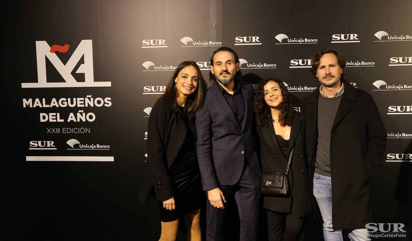 Invitados en el photocall de los premios Malagueños del Año 2022. 