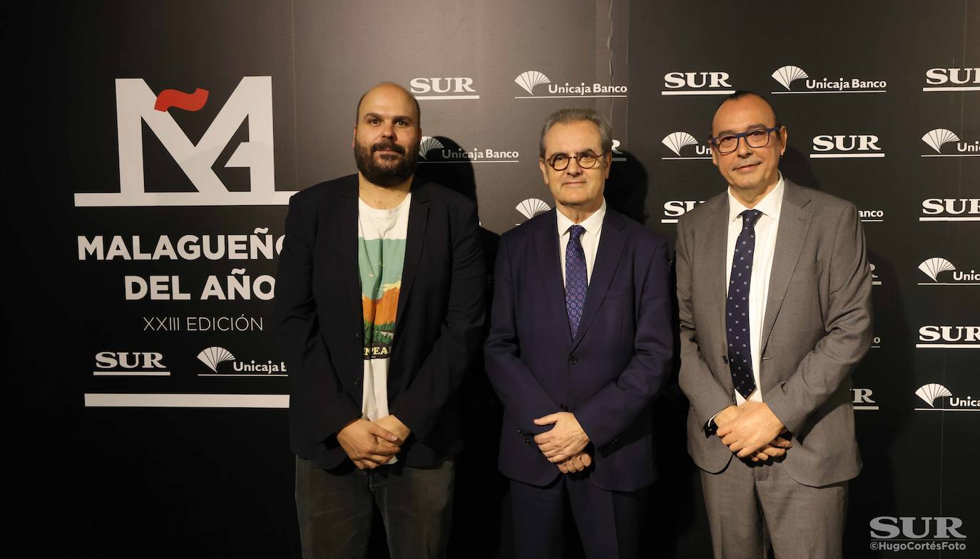 Invitados en el photocall de los premios Malagueños del Año 2022. 