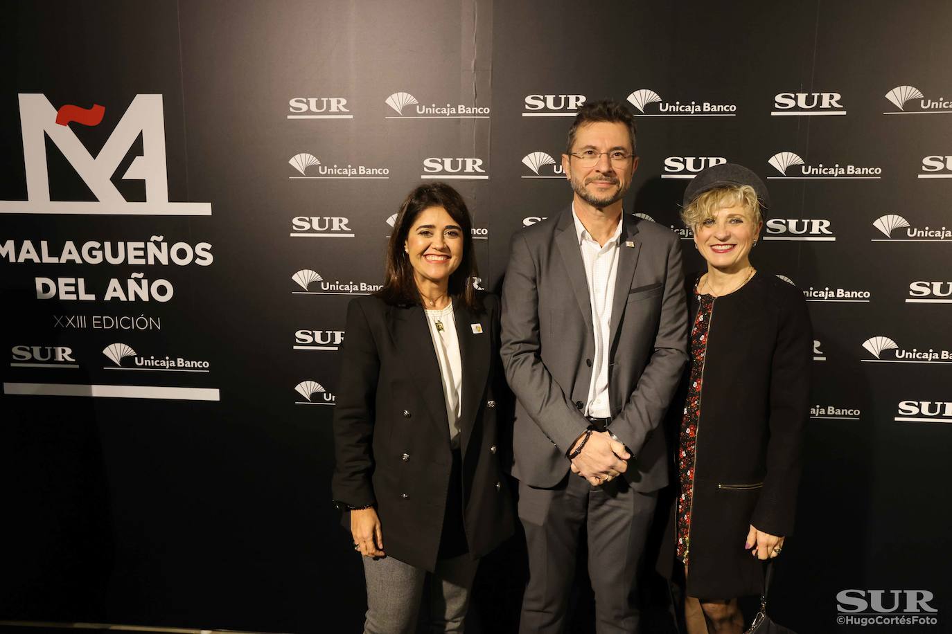 Invitados en el photocall de los premios Malagueños del Año 2022. 