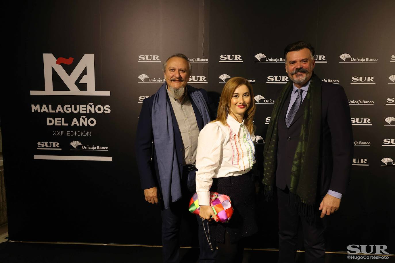 Invitados en el photocall de los premios Malagueños del Año 2022. 