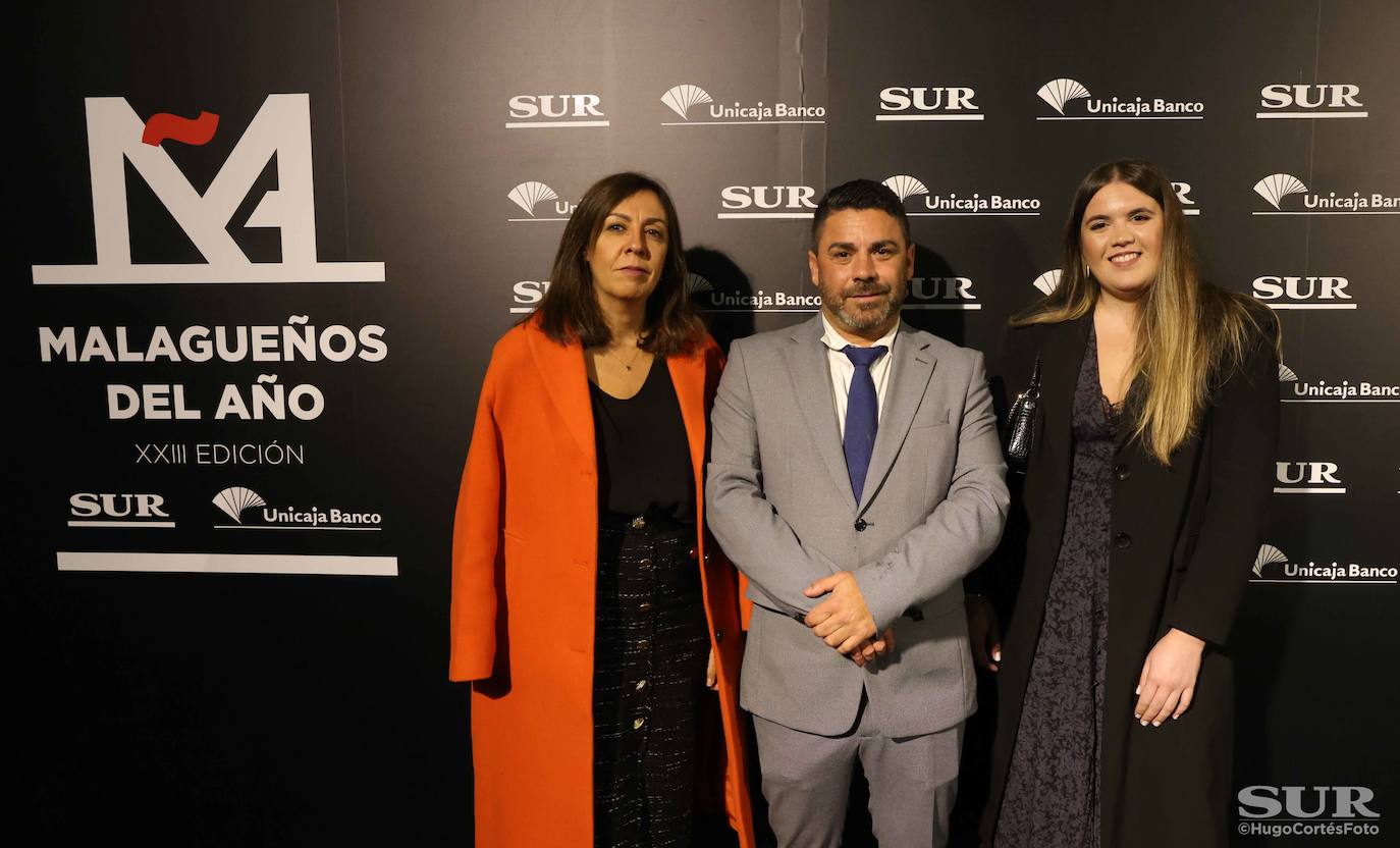 Invitados en el photocall de los premios Malagueños del Año 2022. 