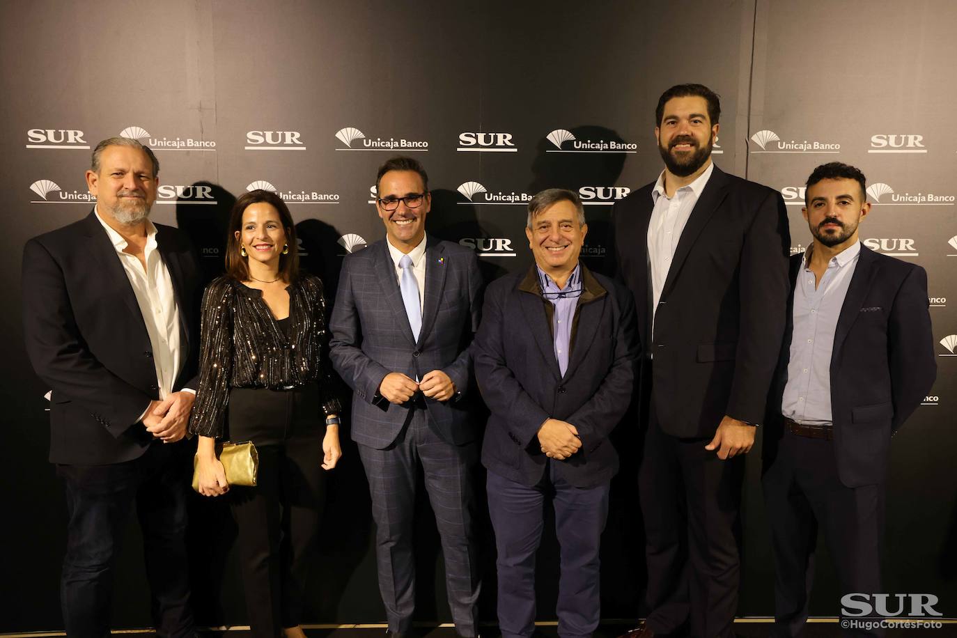 Invitados en el photocall de los premios Malagueños del Año 2022. 