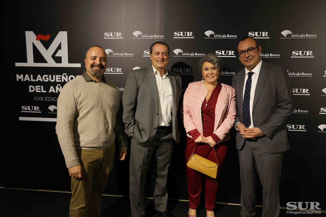 Invitados en el photocall de los premios Malagueños del Año 2022. 