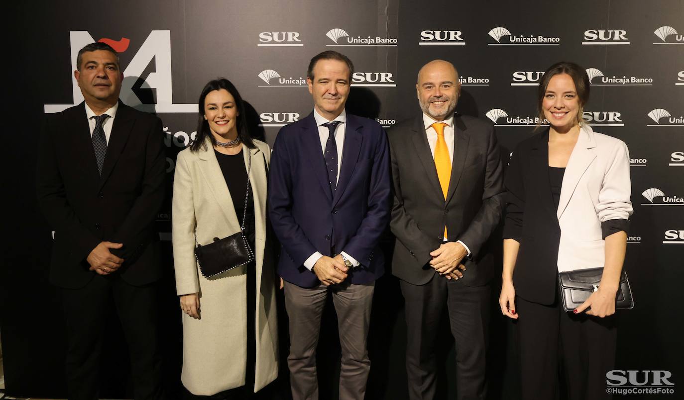 Invitados en el photocall de los premios Malagueños del Año 2022. 