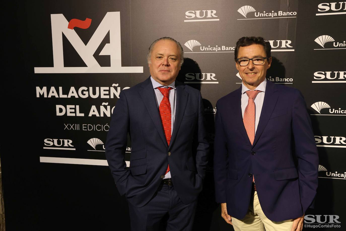 Invitados en el photocall de los premios Malagueños del Año 2022. 