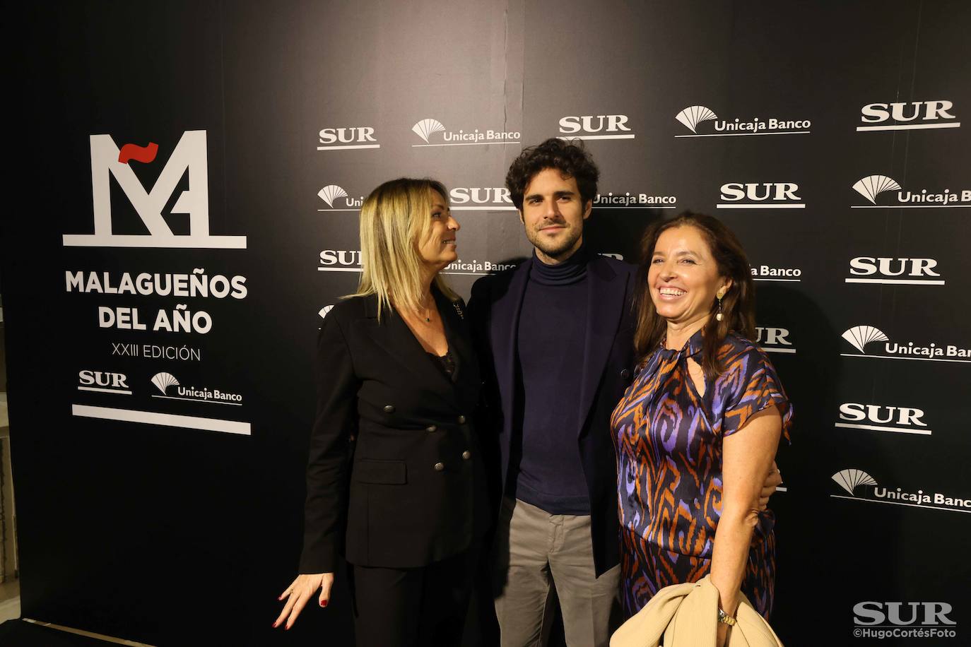 Invitados en el photocall de los premios Malagueños del Año 2022. 