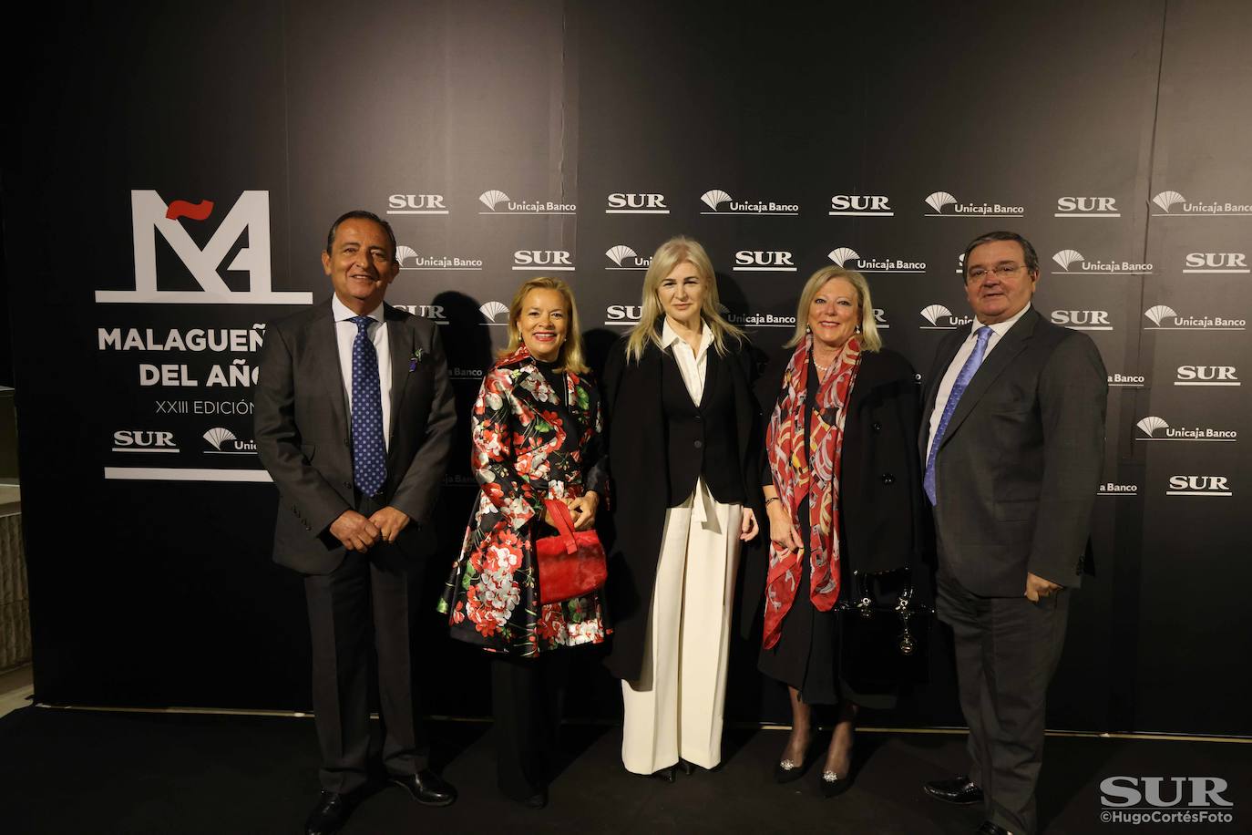 Invitados en el photocall de los premios Malagueños del Año 2022. 