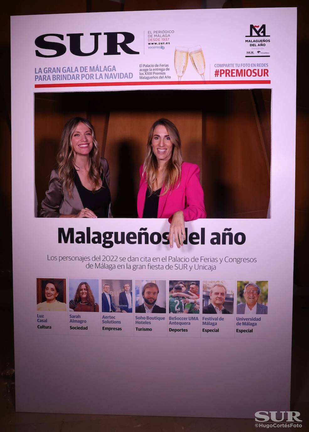 Fotos: XXIII Premios Malagueños del Año | Las otras &#039;portadas&#039; de SUR en la gala de entrega