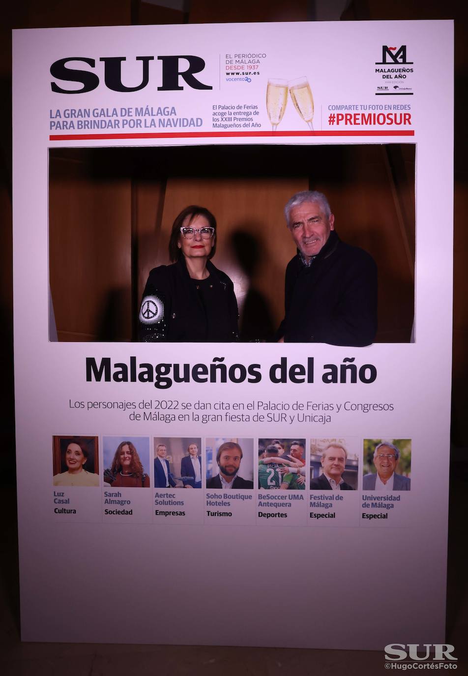 Fotos: XXIII Premios Malagueños del Año | Las otras &#039;portadas&#039; de SUR en la gala de entrega