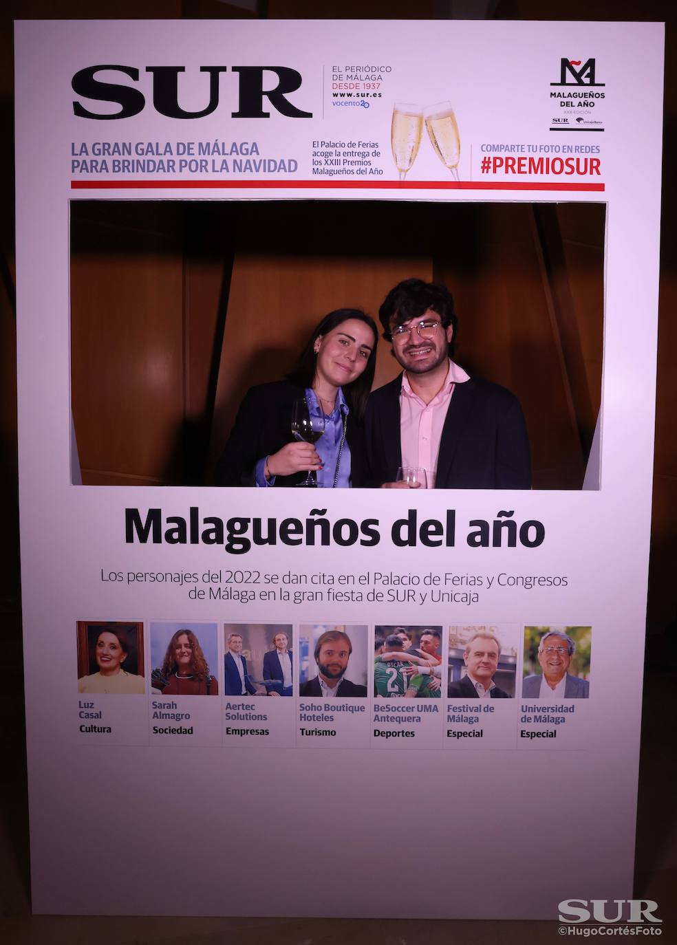 Fotos: XXIII Premios Malagueños del Año | Las otras &#039;portadas&#039; de SUR en la gala de entrega