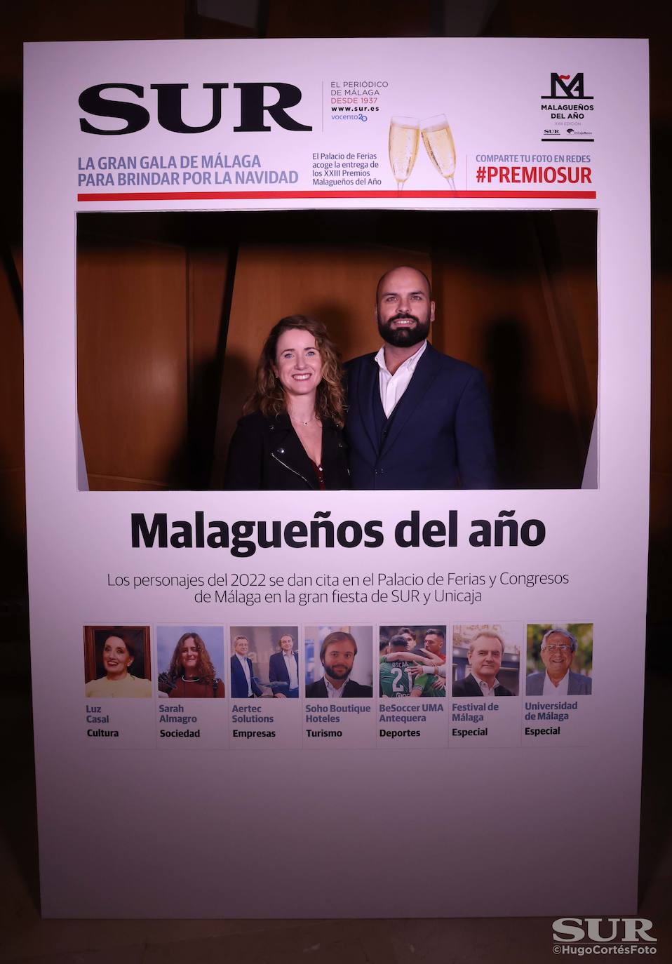 Fotos: XXIII Premios Malagueños del Año | Las otras &#039;portadas&#039; de SUR en la gala de entrega