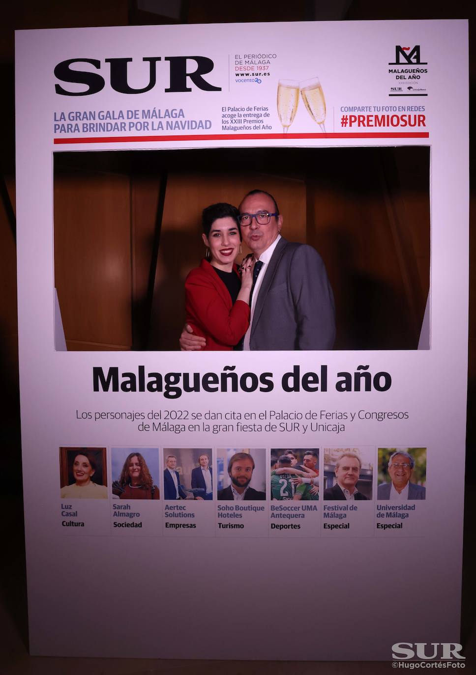 Fotos: XXIII Premios Malagueños del Año | Las otras &#039;portadas&#039; de SUR en la gala de entrega