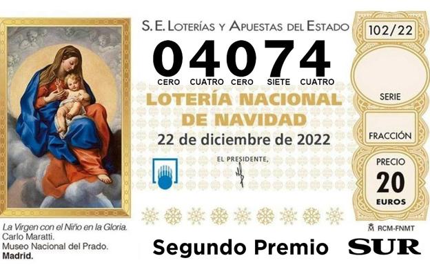 Lotería de Navidad 2022: El 04074, agraciado con el segundo premio, se va a Girona y Vizcaya