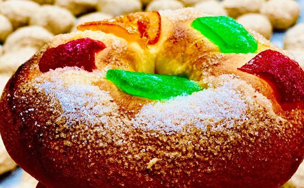 El original roscón de Reyes que se hace en Málaga y triunfa fuera