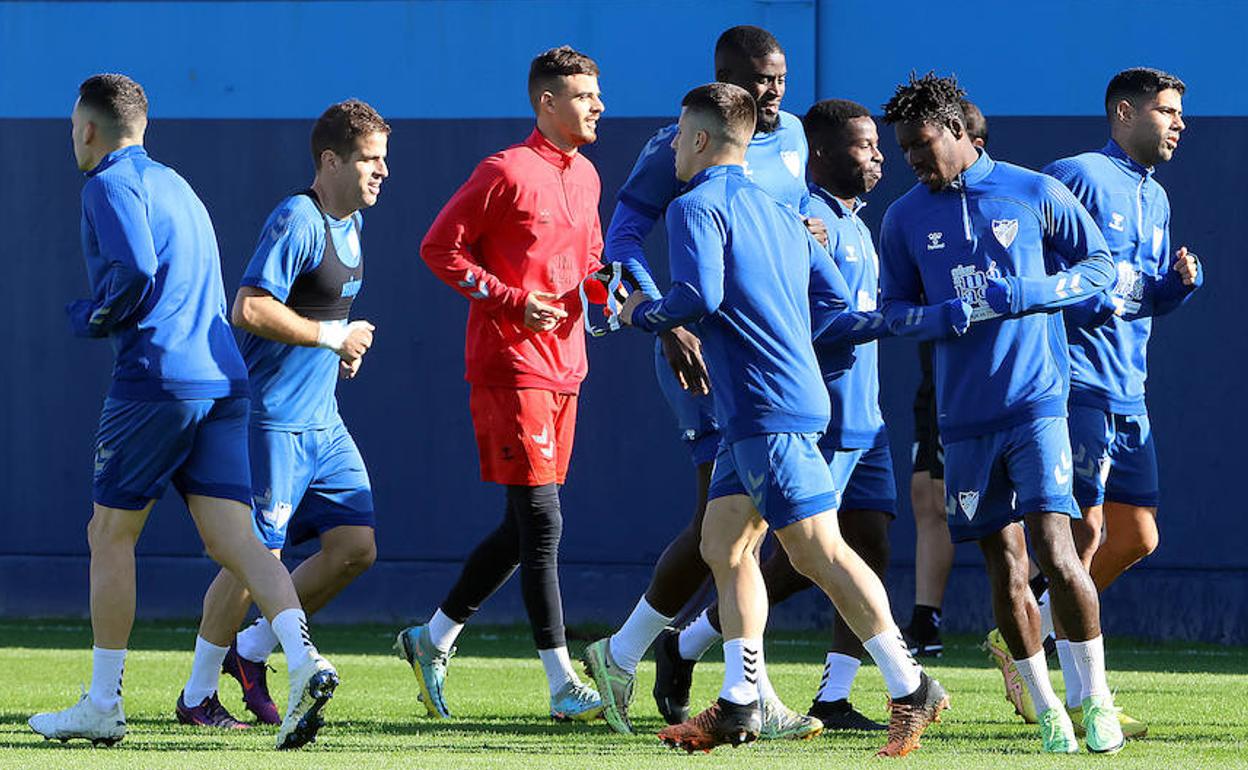 Imagen de una de las últimas sesiones de entrenamiento del año. 