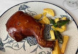 El cochinillo de Los Robles de León