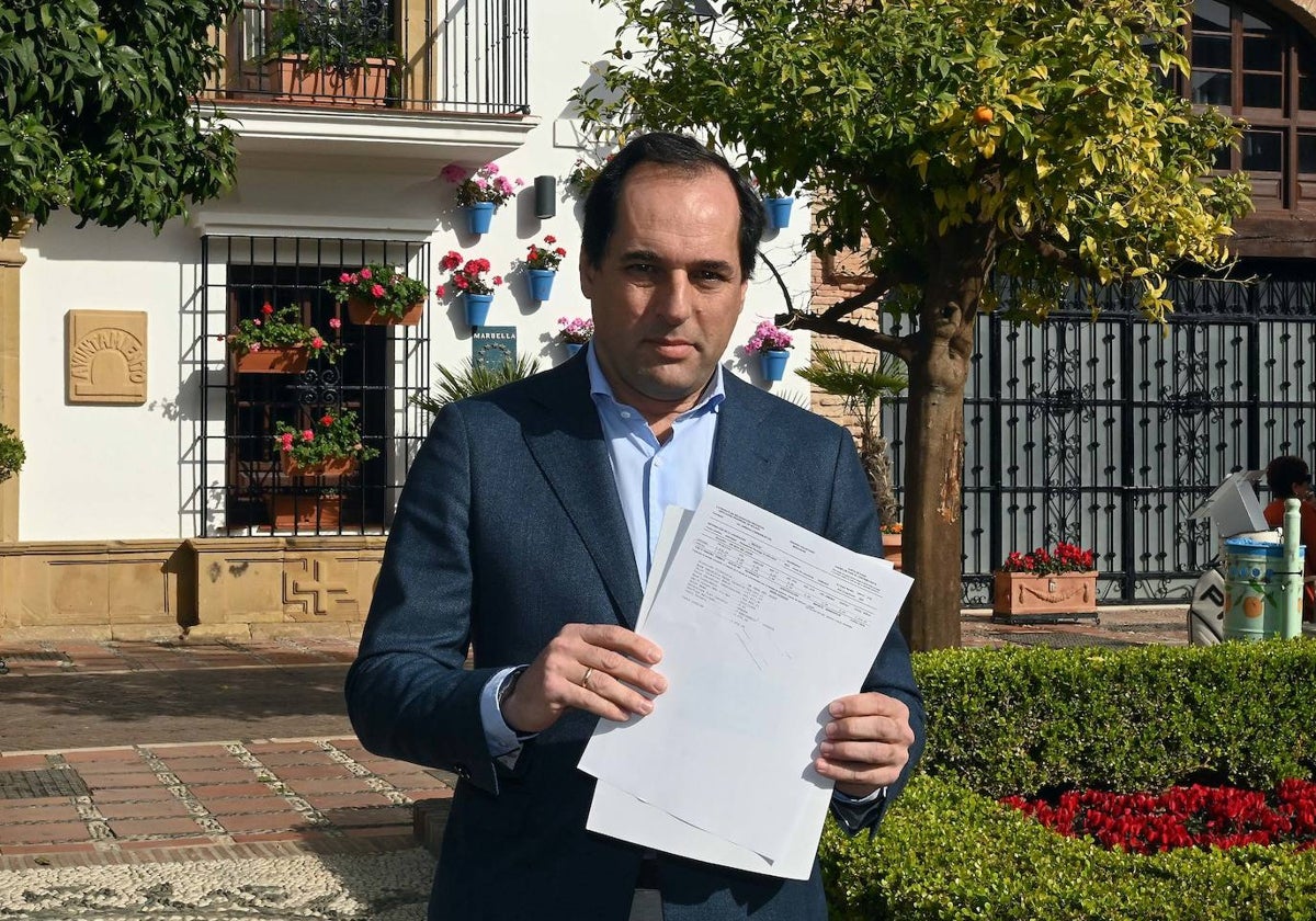 El candidato de Por mi Pueblo Marbella, Francisco Gómez.