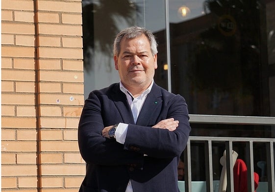 Fernando Martínez, en Tejeringos Coffee Teatinos.