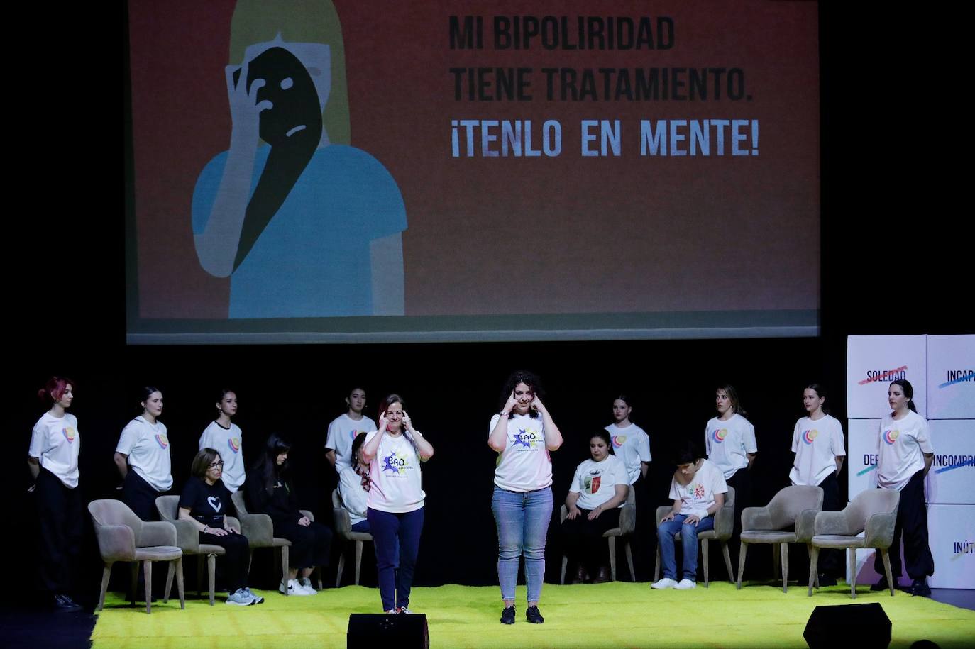 El Teatro del Soho acoge la gala para presentar los proyectos beneficiarios de la cuarta edición del festival, que este año se centra en trabajos enfocados en la salud mental