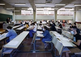 Examen de oposiciones a docentes de hace dos años.