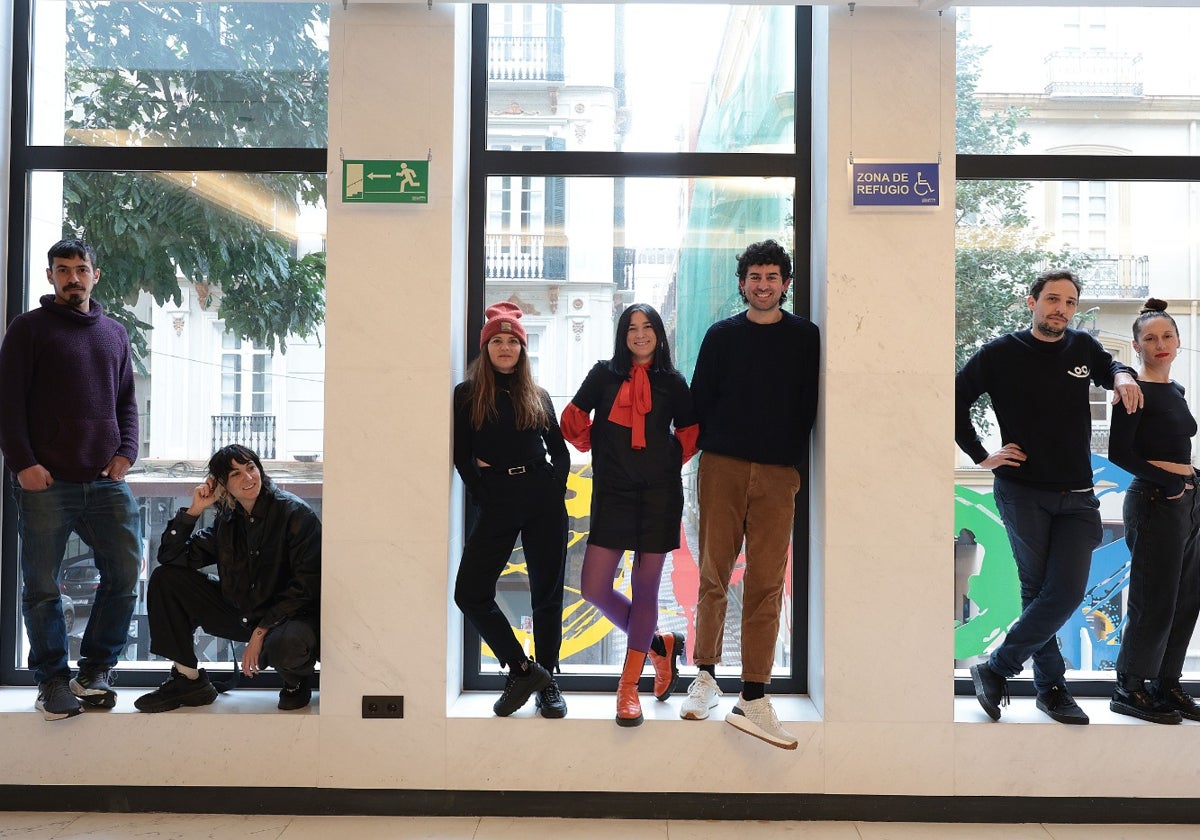 Azael Ferrer, Paloma Peñarrubia, La Chachi, Alessandra García, Alberto Cortés, Pablo Contreras y Ximena Carnevale.