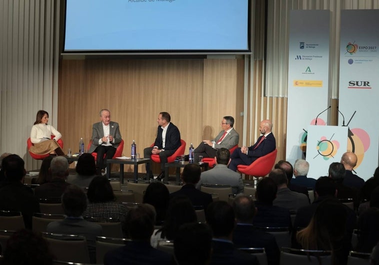 Foro sobre la candidatura de Málaga a la Expo 2027 organizado por SUR en el hotel NH.