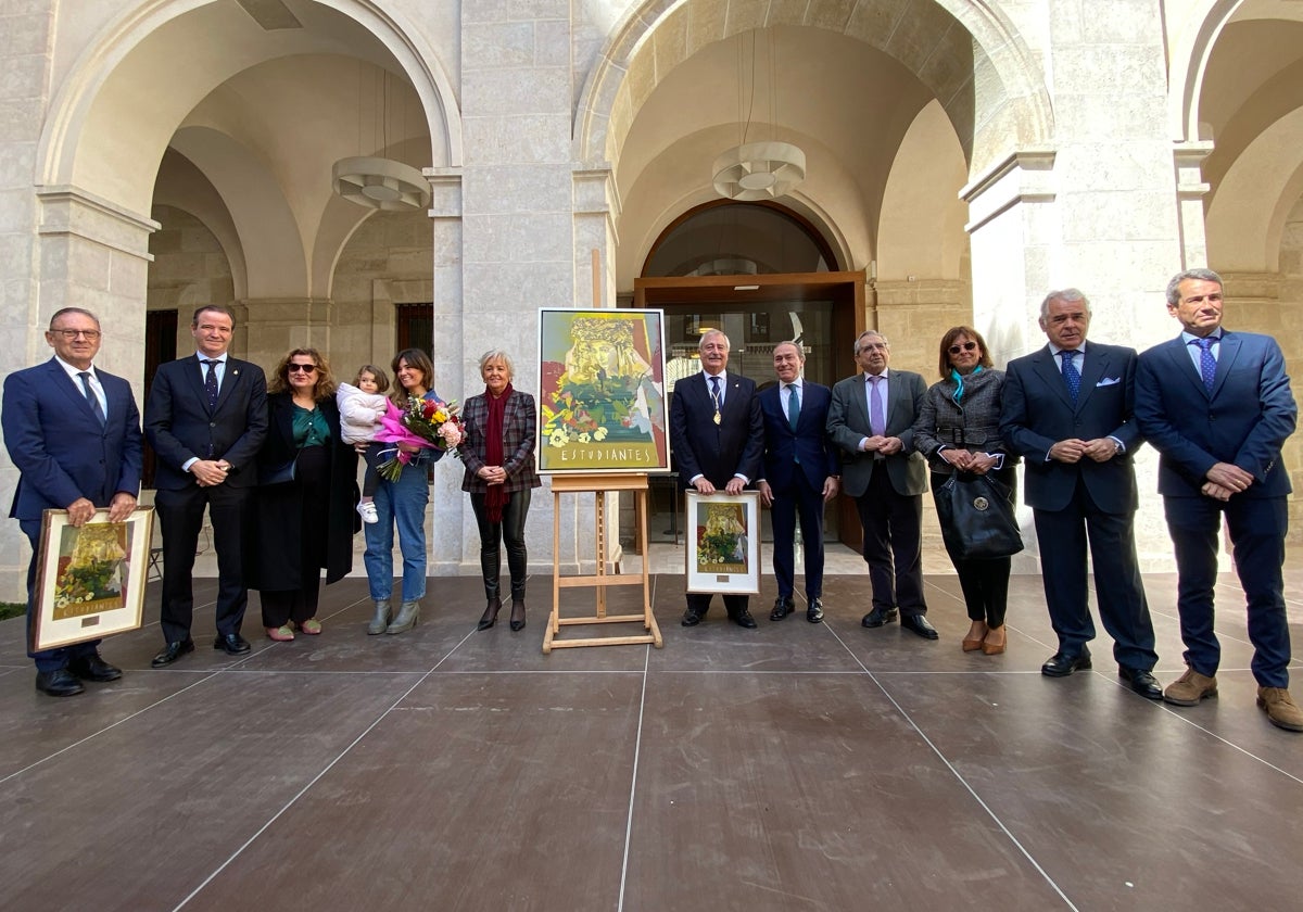 Presentación del cartel de la Cofradía de los Estudiantes.