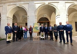 Presentación del cartel de la Cofradía de los Estudiantes.