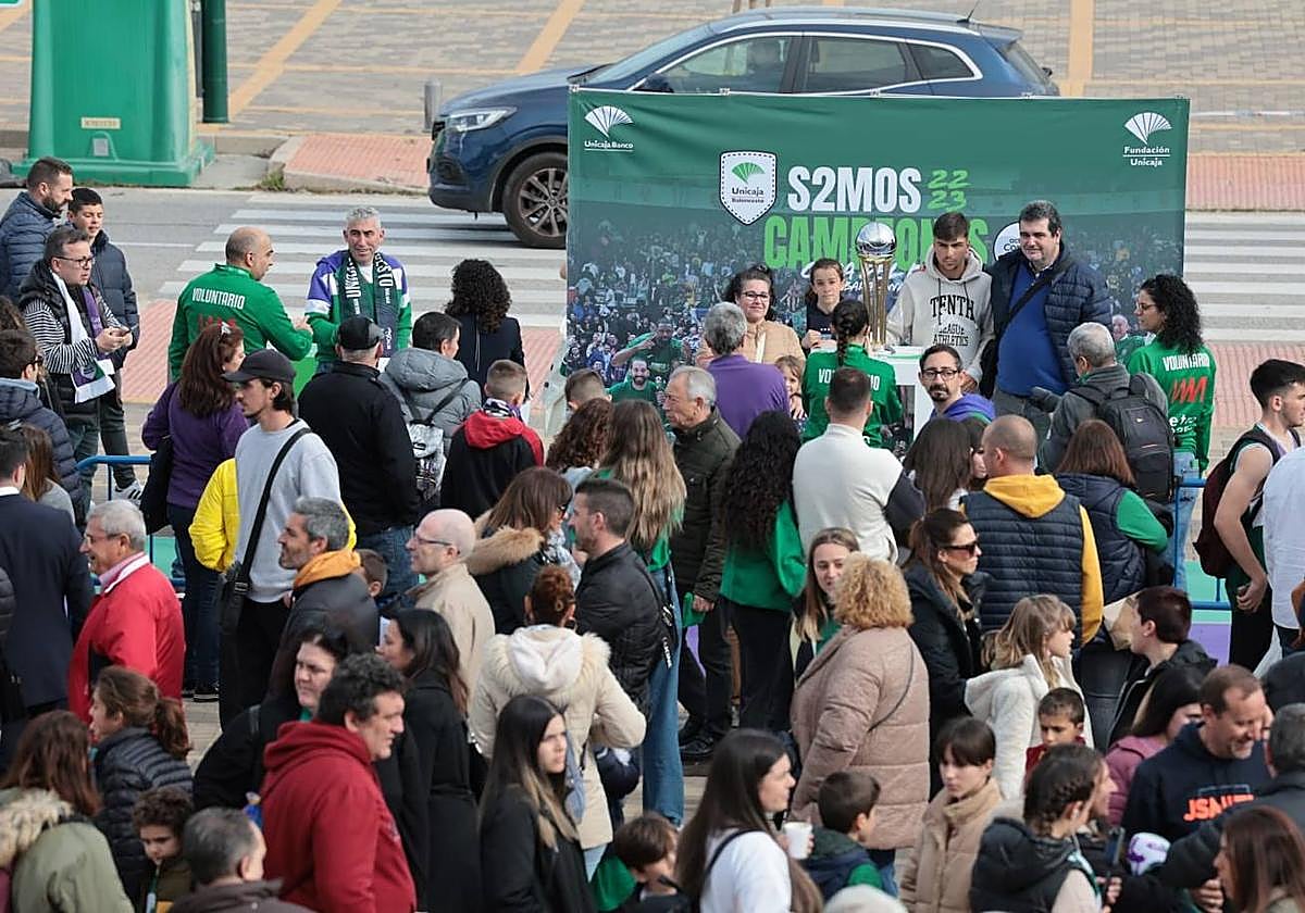 El Carpena vibra con la Copa del Unicaja