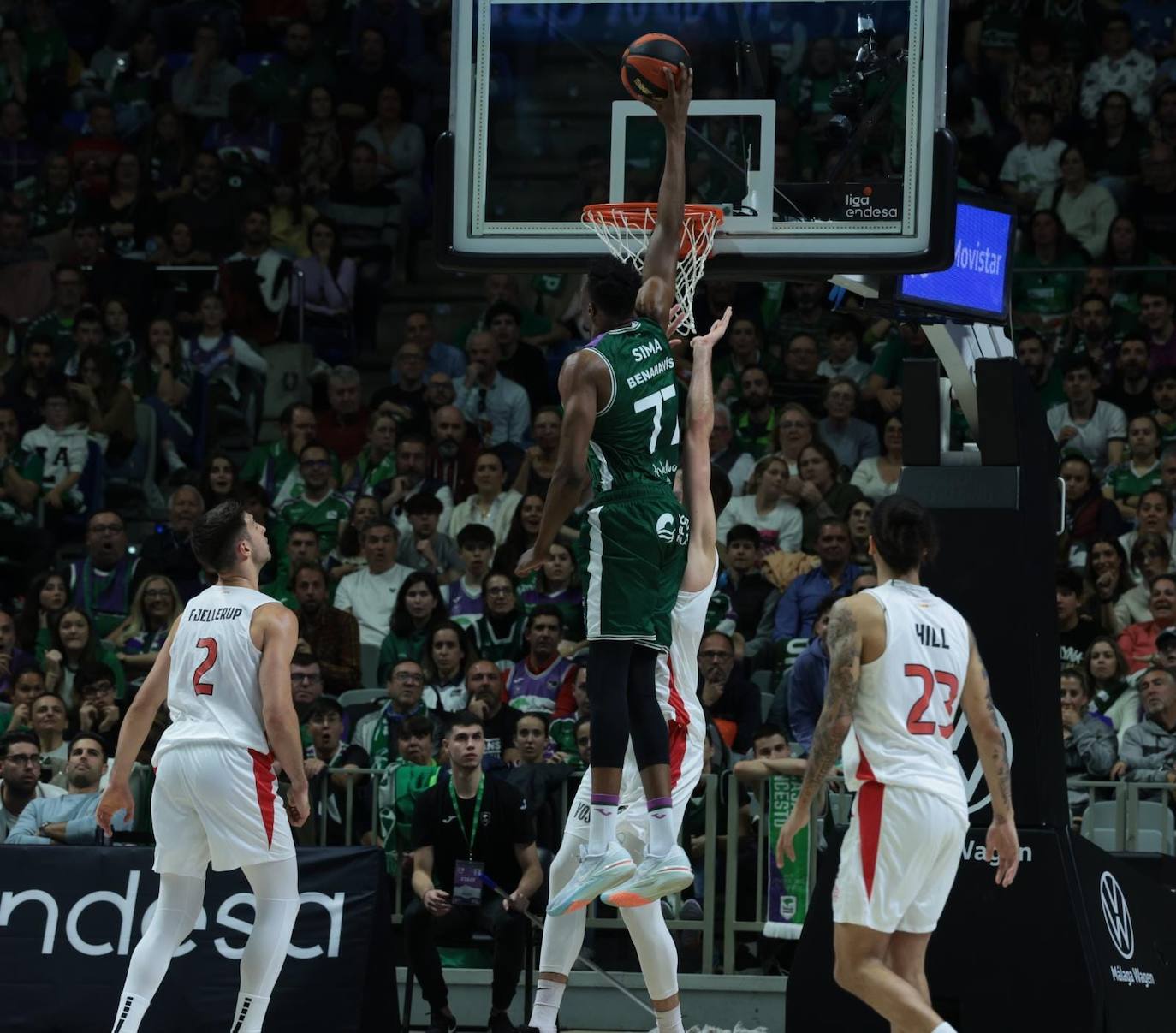 El Carpena vibra con la Copa del Unicaja