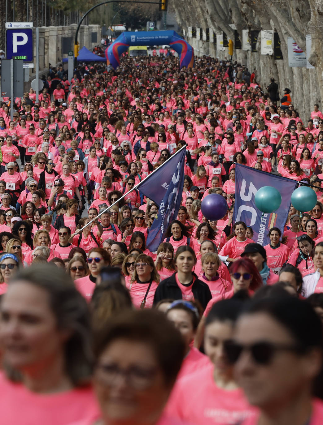 La competición vuelve a las calles malagueñas después de la interrupción que provocó la pandemia. La vencedora fue la barcelonesa Eva Martos López, química de 38 años: «Es una pasada ver a todas las mujeres unidas»