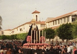 La Virgen Mediadora en su primera salida procesional