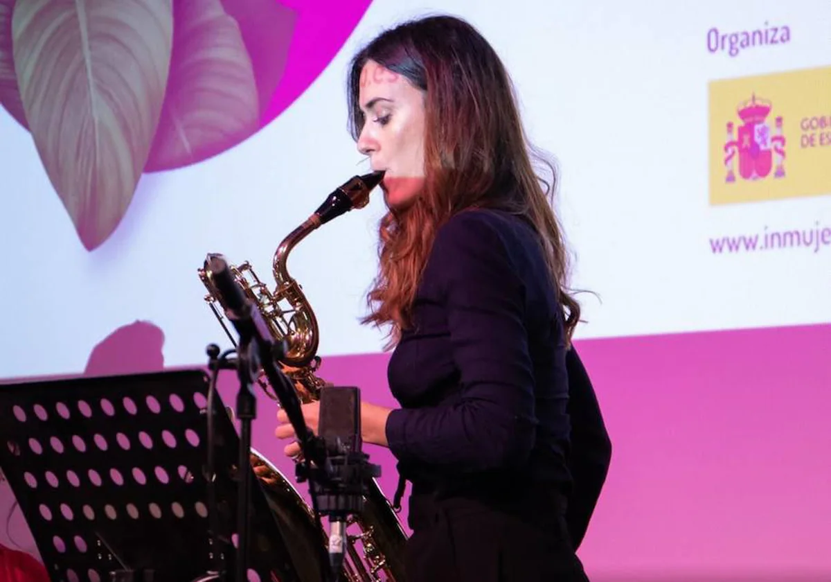 Elisa Urrestarazu, durante la presentación del festival Ellas Crean, en Madrid, donde se estrenará el 18 de marzo.