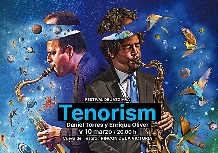 Cartel promocional del concierto.