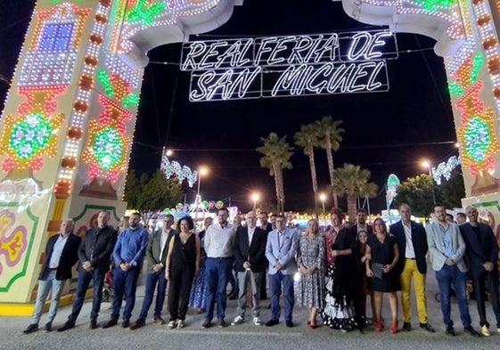 Imagen de archivo de una edición anterior de la feria de noche en el recinto del Prado del Rey.