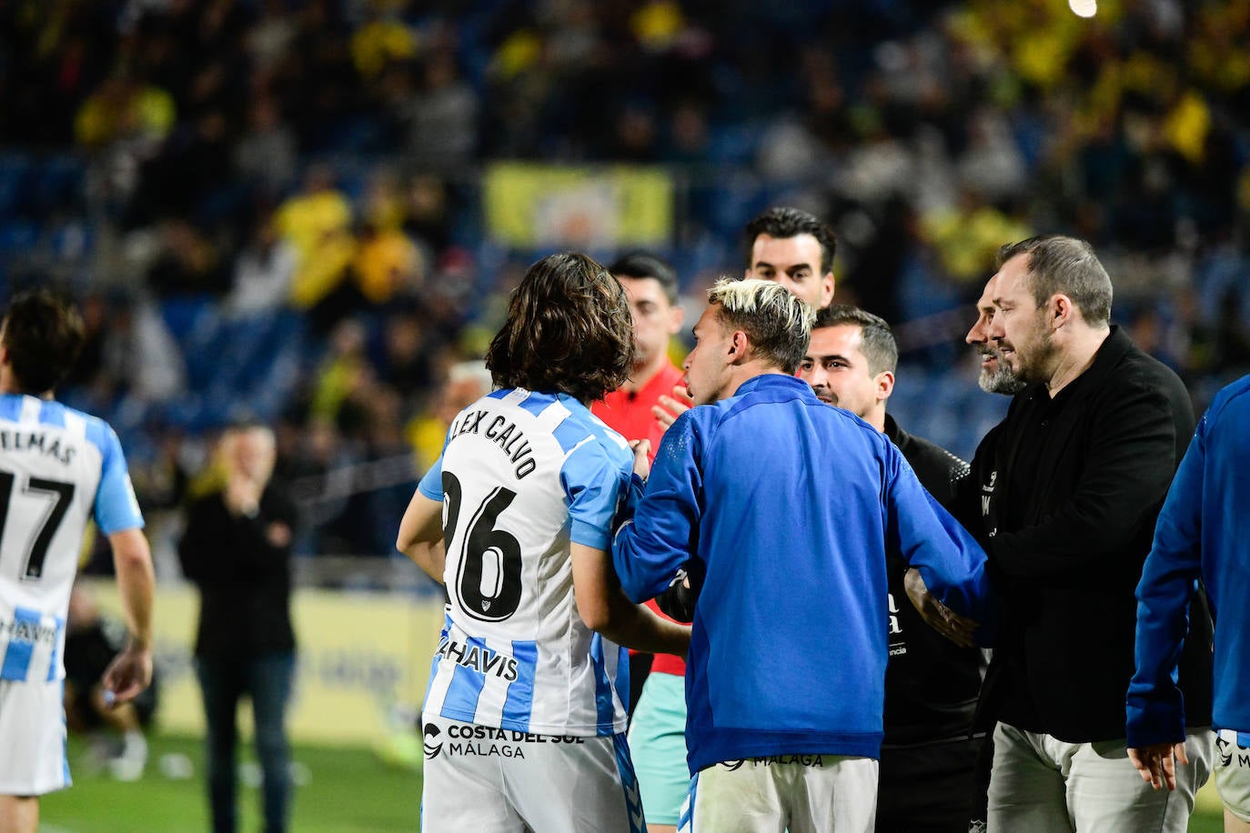 El Málaga logra el empate en Las Palmas en el último suspiro