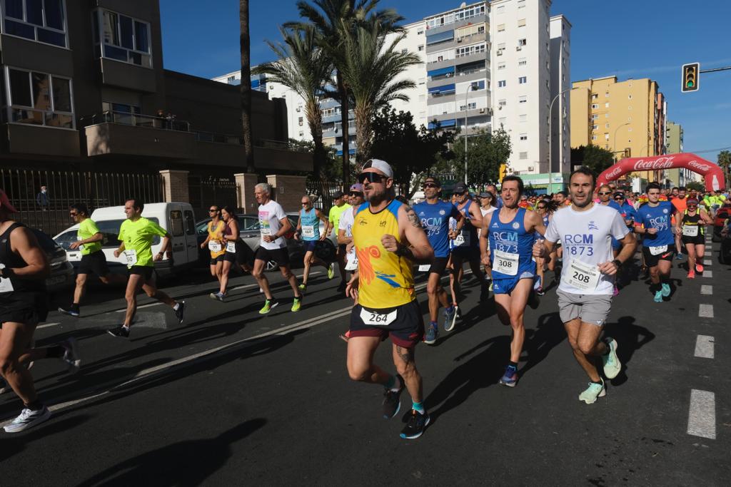 La prueba atlética más antigua de Málaga, que cumple 44 ediciones, se ha celebrado este domingo 12 de marzo con su clásico final en la subida a Gibralfaro y cada vez más atletas de fuera de la provincia.