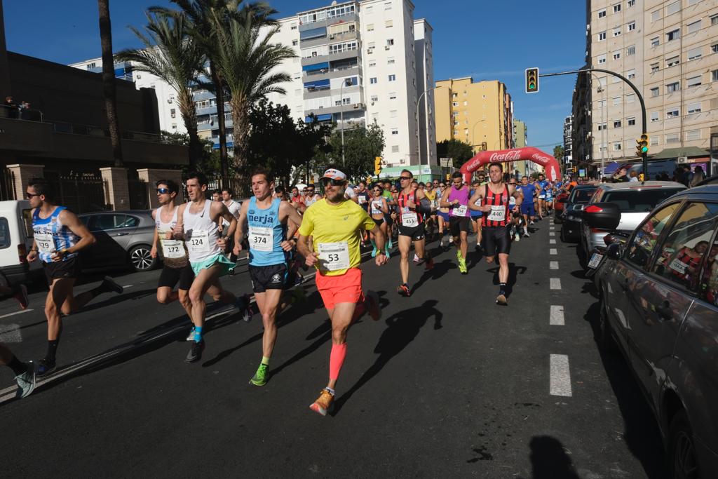 La prueba atlética más antigua de Málaga, que cumple 44 ediciones, se ha celebrado este domingo 12 de marzo con su clásico final en la subida a Gibralfaro y cada vez más atletas de fuera de la provincia.